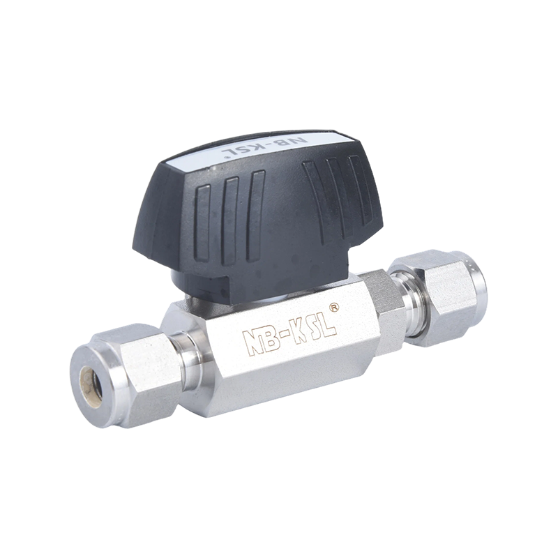Válvula de esfera hexagonal de baixa pressão com encaixe de compressão