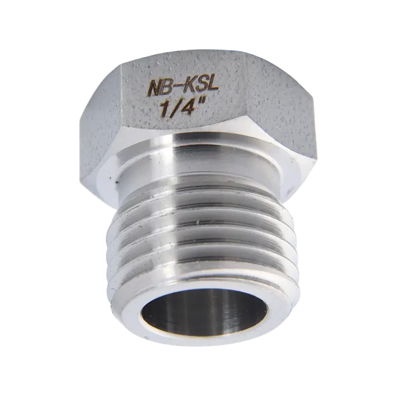 Conector de encaixe de tubo de aço inoxidável